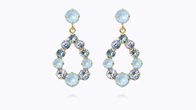 Caroline Svedbom - Mini Delia Earings Gold Sky Ignite