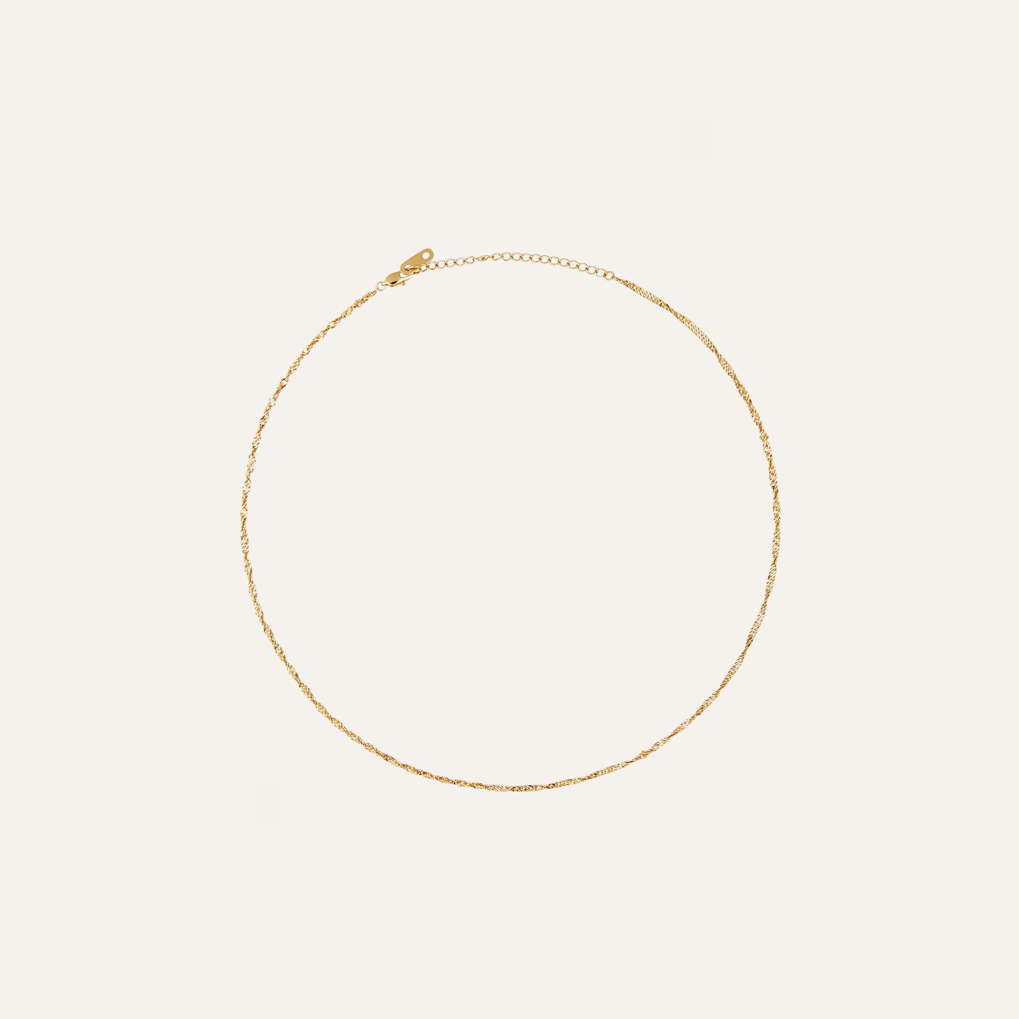 Mockberg Twirl Necklace Gold