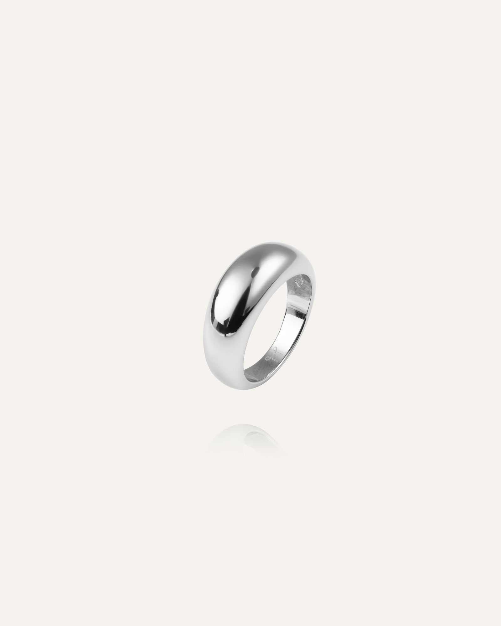 Mockberg Bold Ring Silver